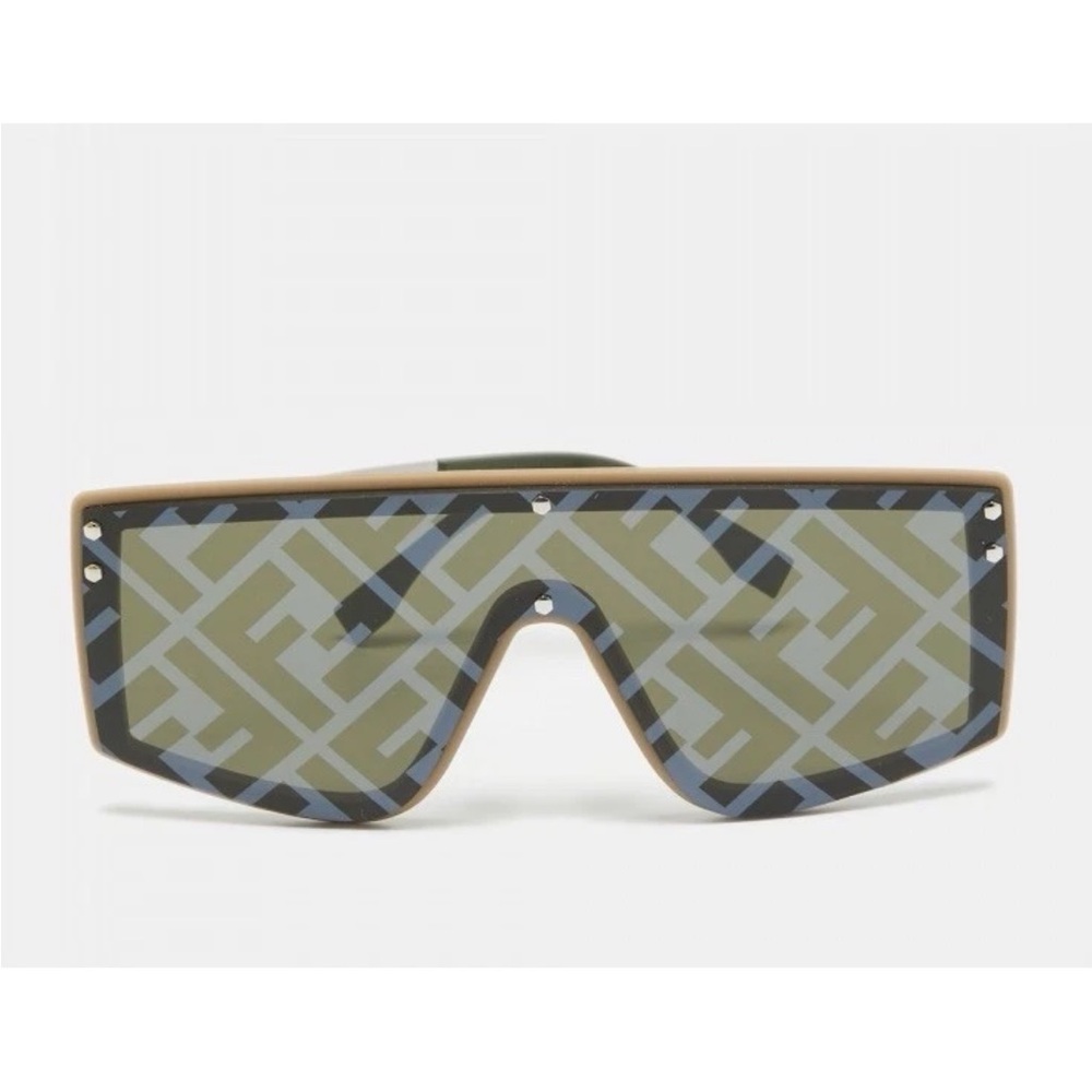 Fendi Brown and Gray Sunglasses
